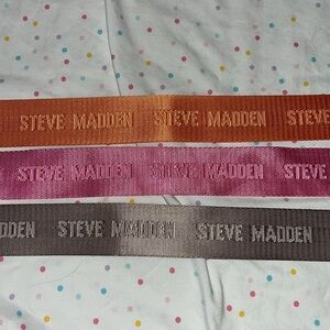 Lot of 3 Steve Madden purse extender crossbody straps Bbabi Bmateo Bevelyn Bniko